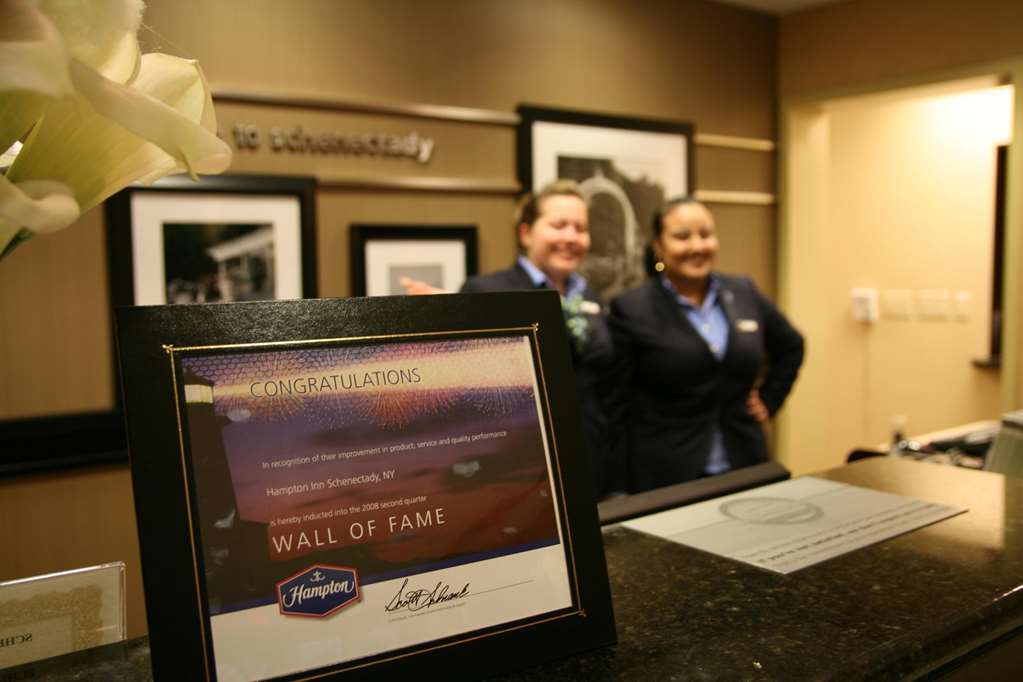Hampton Inn Schenectady Downtown Interior foto